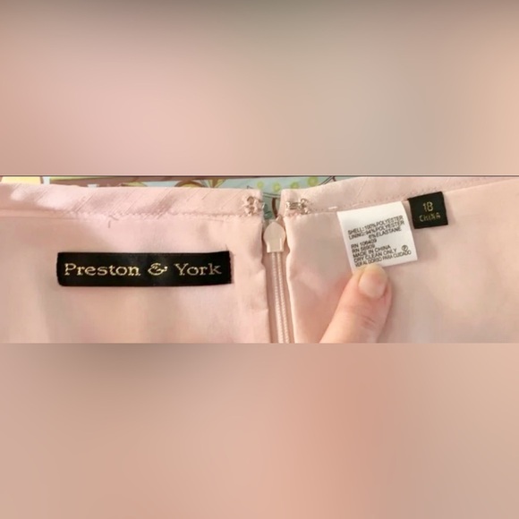 New Pencil Skirt woman’s size 18 pink blush Preston & York - Picture 3 of 4